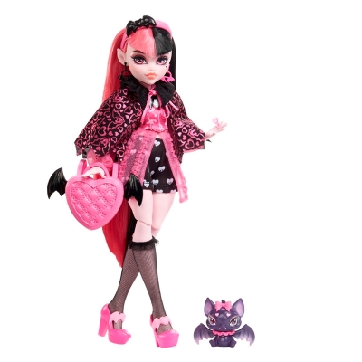 Muñeca Monster High Draculaura Con Accesorios 4+