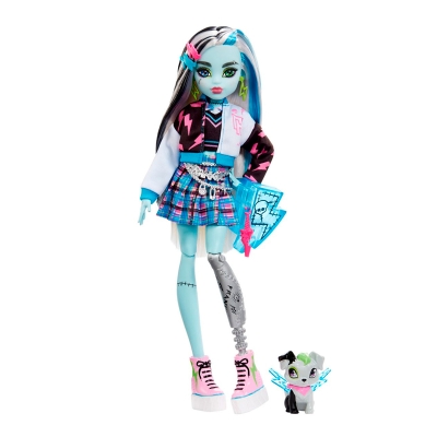 Muñeca Monster High Frankie Con Accesorios 4+