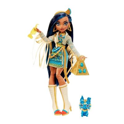 Muñeca Monster High Cleo De Nile Con Accesorios 4+