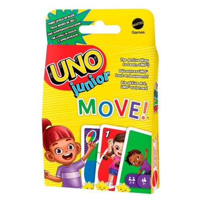 Juego De Mesa Mattel Uno Junior Move
