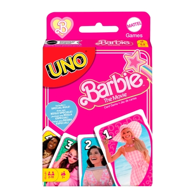 Juego de Mesa Mattel Uno Barbie 7+
