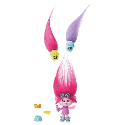 Muñeca Trolls Band Together Hair Pops Poppy
