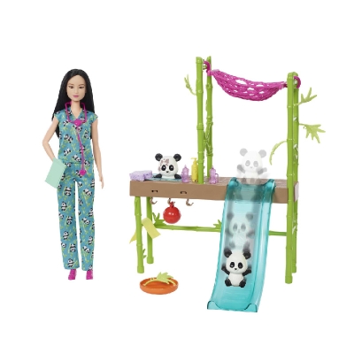 Barbie Muñeca Cuidados de Panda