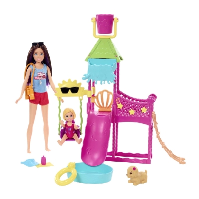 Barbie Skipper Parque Acuático Con Accesorios