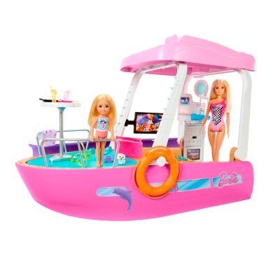 Barbie Bote De Ensueño Con Accesorios 3+