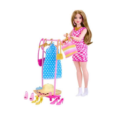 Barbie Muñeca Estilista Con Accesorios 3+