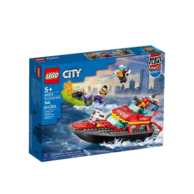 Lego City Fire Rescue Boat