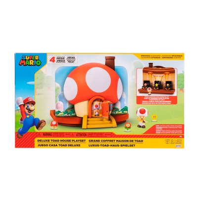 Super Mario Casa Toad Deluxe Playset