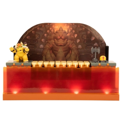 Super Mario Figura de Batalla Deluxe De Bowser