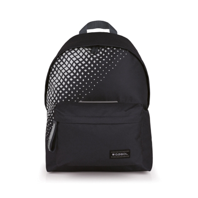 Mochila Negra Gabol Oxygen 42cm