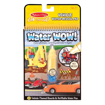 Libreta Water Wow Melissa & Doug Vehiculos