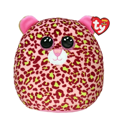 Peluche TY Squishaboos Leopardo Rosa