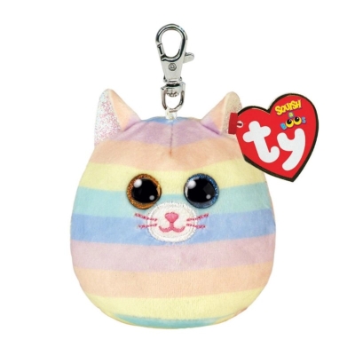 Peluche TY Squishaboos Gato Heather Clip