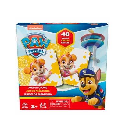 Juego de Memoria Spin Paw Patrol