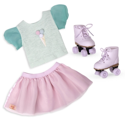 Ropa Para Muñeca OURG Diseño De Helado