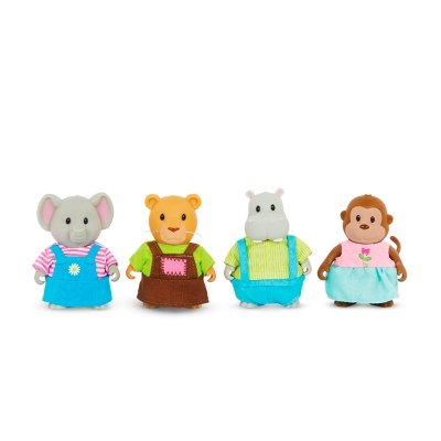 Lil Woodzeez Set 4 Animales De Jungla 3+