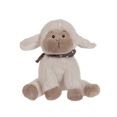 Peluche Cordero Sentado Linzy 30 Cm