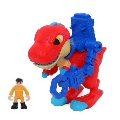 T-Rex Dino Troop Kids Con Figuras 3+
