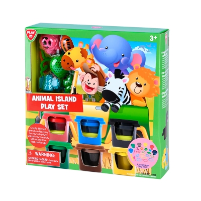 Set de Plastilina Animales de Selva Playgo