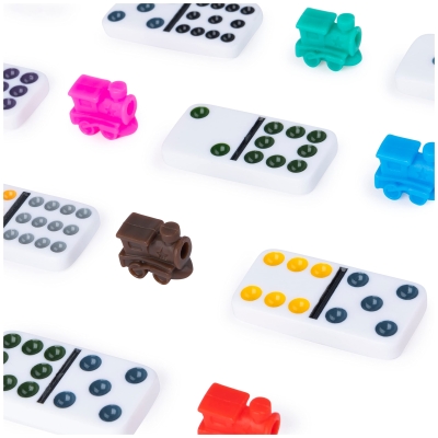 Dominó Mexican Train Spin Cardinal Classic