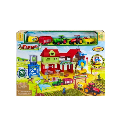 Express Wheels  Granja 70 Pzas Playset 3+