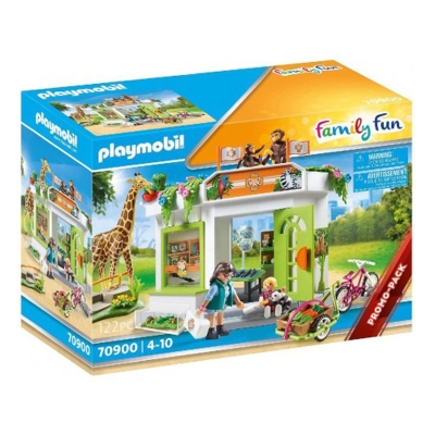 Veterinaria Playmobil Del Zoo 122 Piezas 4+