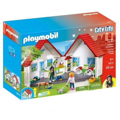 Clinica De Animales Playmobil 4+