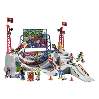 Pista De Skate Playmobil 68 Piezas 4+