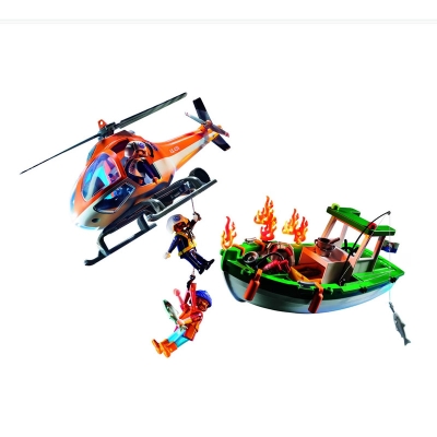 Mision De Fuego Costero Playmobil 5+