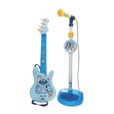 Microfono y Guitarra Reig Bluey 3+