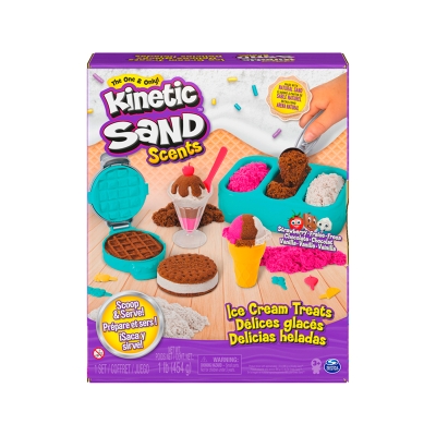 Delicias de helado con aromas  KINETIC SAND