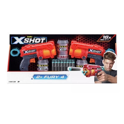2 Lanzadores X-Shot Fury 4