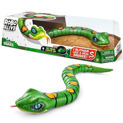Serpiente Robo Alive Rey Piton