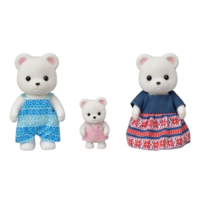 Familia Oso Polar Sylvanian Families
