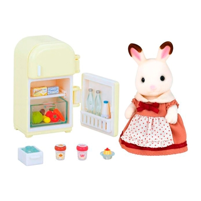 Sylvanian Families Nevera Con Conejo Chocolate
