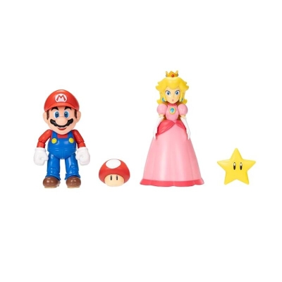 Super Mario Figuras Mario y Peach