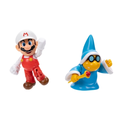 Super Mario Set De Figuras Mario y Magikoopa