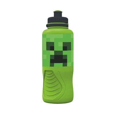 Botella Plástica de Minecraft  430 Ml