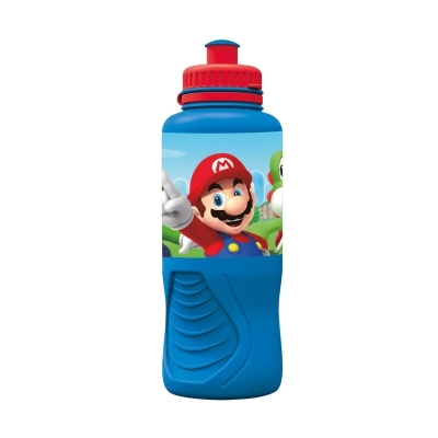 Botella Plástica de Mario 430 Ml
