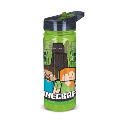 Botella Plástica de Minecraft  580 Ml