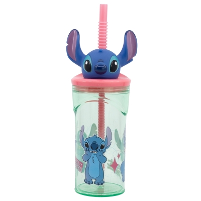 Vaso con Figura 3D de Stitch 360ML
