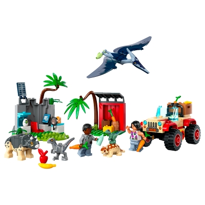 Lego Jurassic World  Bbay Dinosaurus Rescue Centre