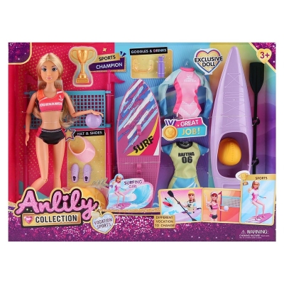 Muñeca Deportista De Agua 3+