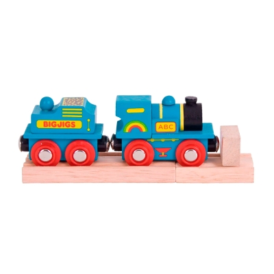 Tren De Motor ABC Azul