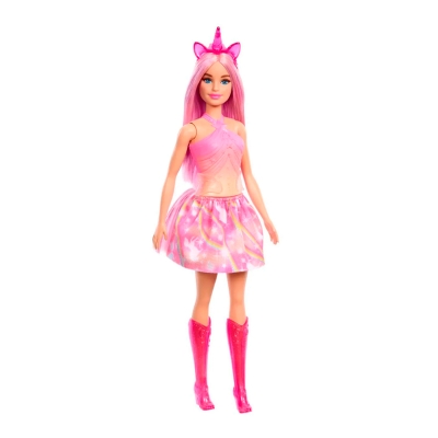 Muñeca Barbie Unicornio Rosa