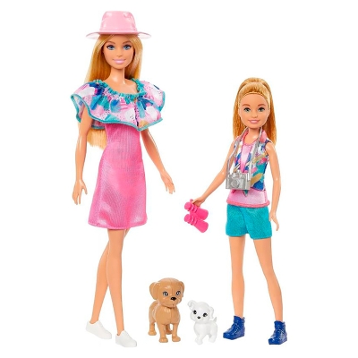 Barbie Stacie Rescue 2 Muñecas De Hermanas