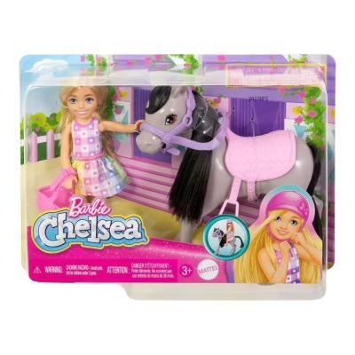 Barbie Chelsea Con Pony 3+