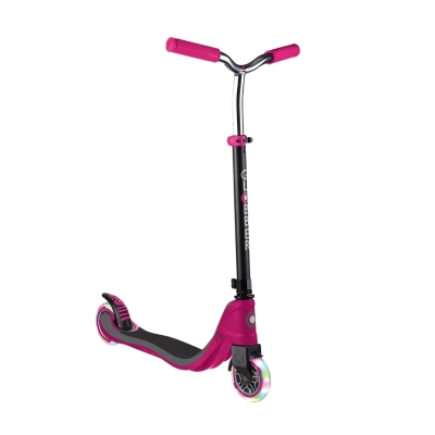 Patineta 2 Ruedas Con Luz  Fucsia Globber