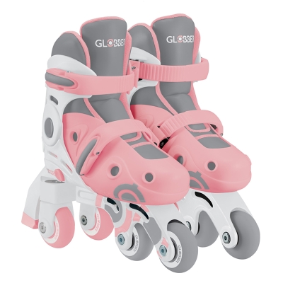 Patines En Linea Ajustables Rosado XS/S Globber