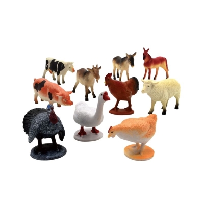 Figuras Animales Granja Miniatura